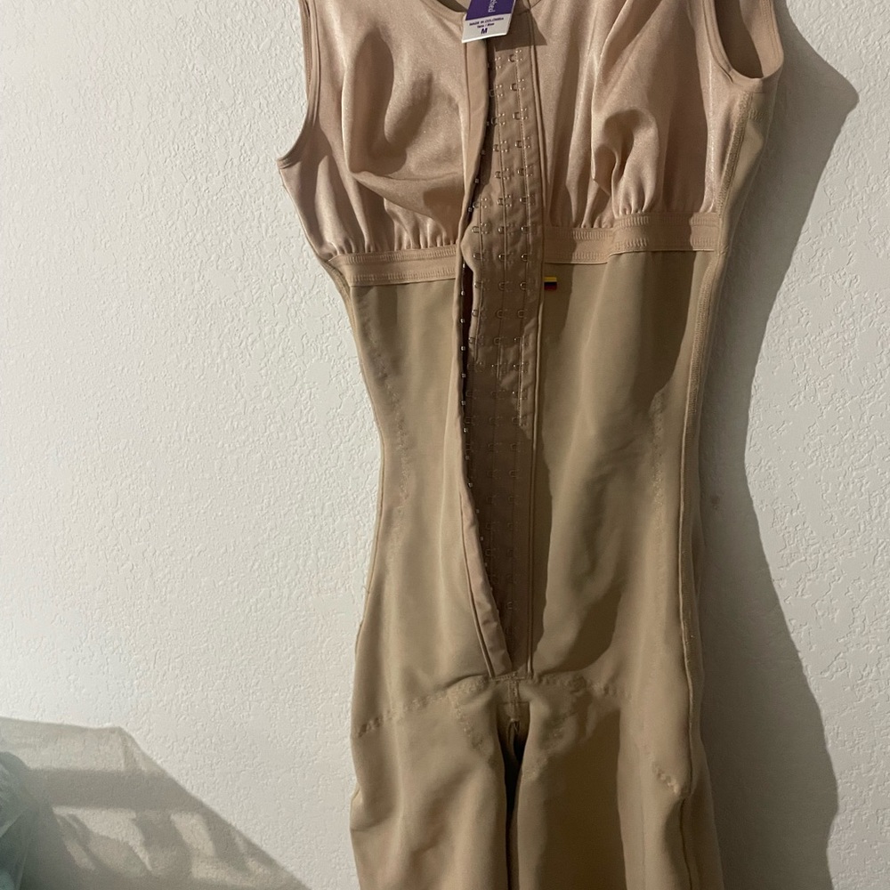 Women's Beige Shapewear Bodysuit